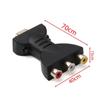 Hdmi To Av Red  White And Yellow Hdmi To Av Converter Hd Hdmi To Av 3Rca Adapter Cable
