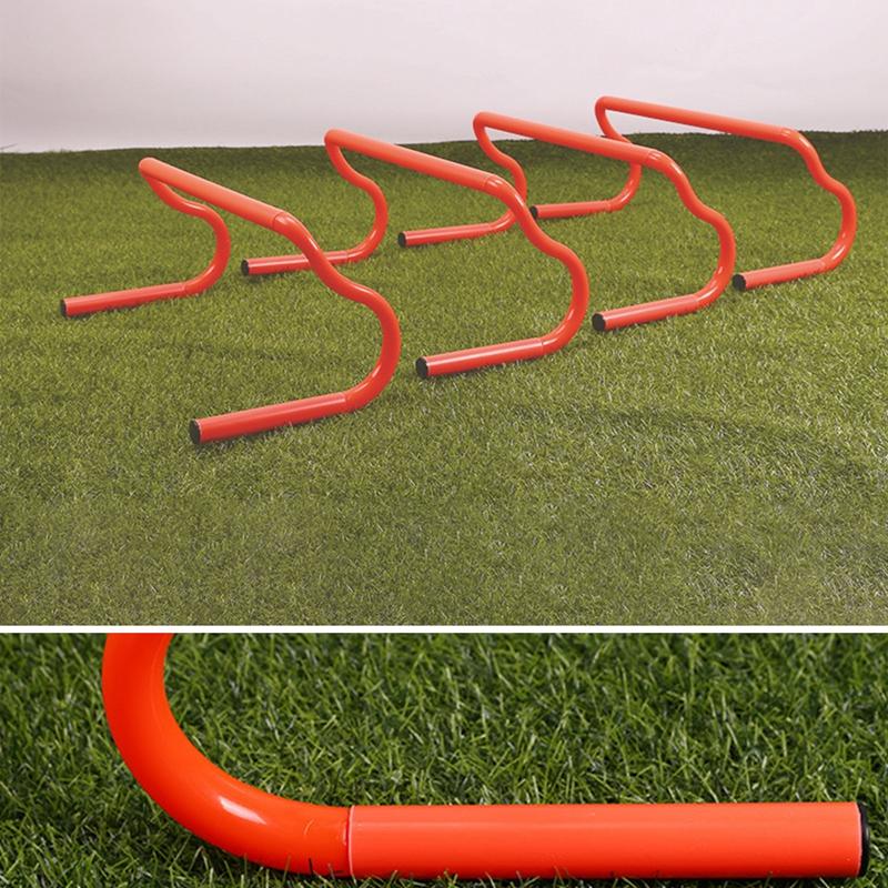 Новые барьеры для тренировок по футболу, барьеры для ловкости, регулируемая высота, оборудование для футбола, конюшня, стойка для упражнений