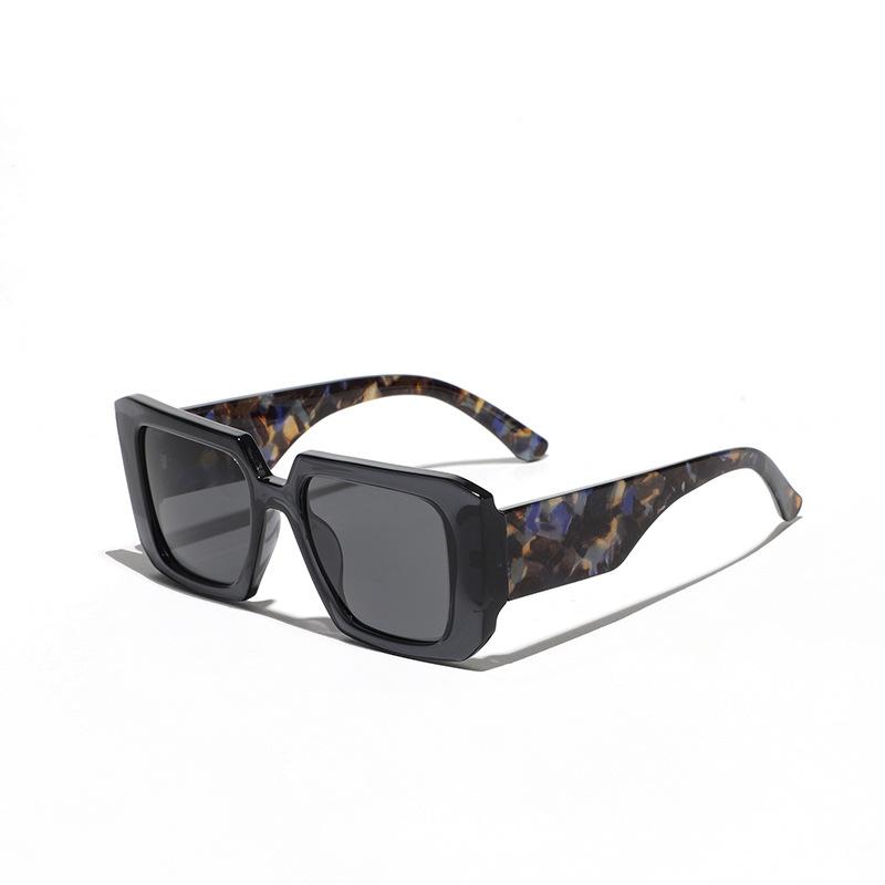 Солнцезащитные очки в квадратной оправе большого размера в стиле ретро, модные мужские и женские солнцезащитные очки, стильные очки