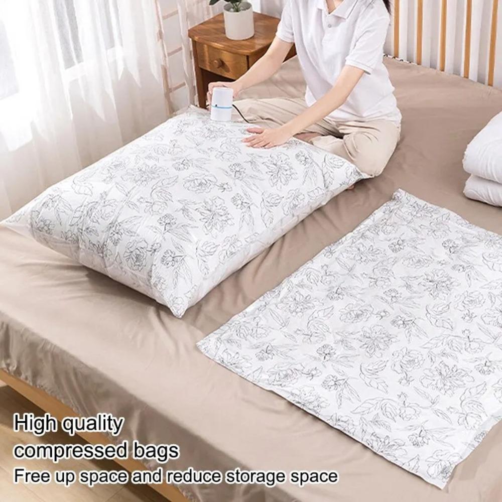 ПЭ вакуумные мешки для хранения многоразовые прозрачные мешки для хранения новый контейнер для хранения воздушный насос