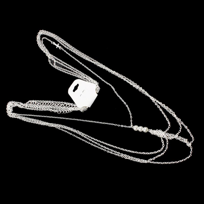 Pearl Cross Bra Chain Harness For Women Accessories Sexy Bra Chest Chain