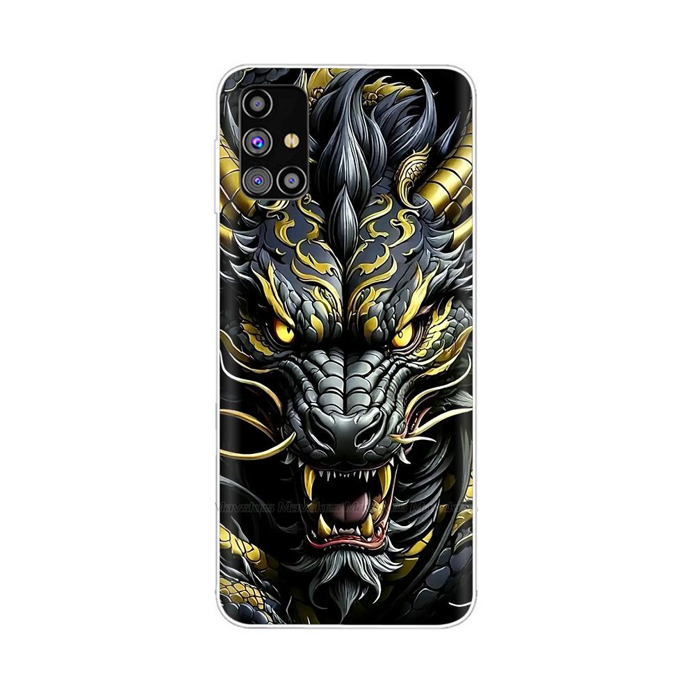 Чехол для Samsung Galaxy M51 SM-M515F Чехол для телефона Креативный Полная защита Задняя крышка из ТПУ Для Samsung M51 M 51 Мягкий силикон Funda