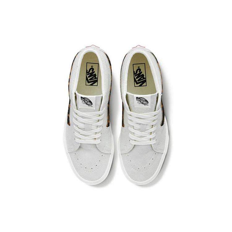Vans Sk8 Mid Retro Mid Top Casual Canvas Shoes Unisex White VN0A3WM3033