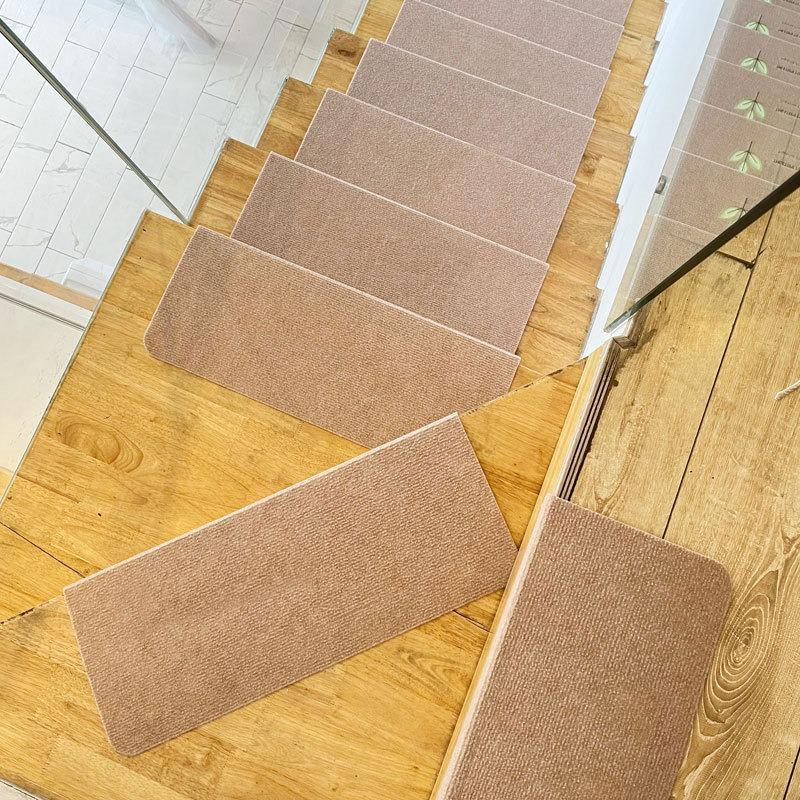 Светящиеся самоклеящиеся коврики на ступени лестницы - Соединяемые, без клея, коврики для защиты массива дерева