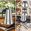 Stovetop Espresso Maker Versatile Stainless Steel Moka Pot Coffee Makers Time Saving Classic Induction Cookers for Home Using