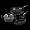 Zhang Xiao Quan Brocade Kitchen Fine Iron 3-Piece Cookware Set