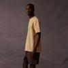 Fear of God Essentials Футболка с коротким рукавом с принтом логотипа-буквы Унисекс Топы Песочный Белый ESSENTIAL125BT222004F