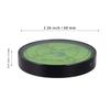 Aluminum High-Precision Horizontal Bubble Level Tool, Round, 2.4 inches (60mm) (Black, Green)