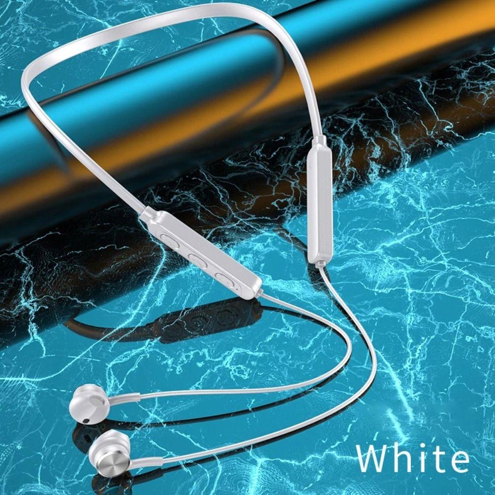 with Mic Neckband Headphones Waterptoof Sports Headsets Wireless Bluetooth Earphones Sports