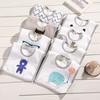 Baby Bibs Cute Cartoon Pattern Toddler Baby Waterproof Saliva Towel Cotton Infant Burp Cloth Feeding