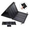 Folding Solar Panel Solar Cell Portable Sun Power Waterproof Foldable 2 USB Port Charger Mobile Power Bank for Phone
