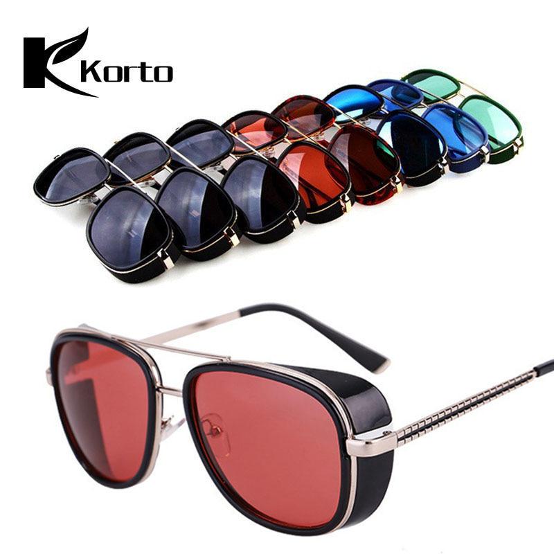 Железный человек, уличные солнцезащитные очки Mannen Tony Stark Zonnebril, солнцезащитные очки в стиле панк, очки для мужчин и женщин ручной работы