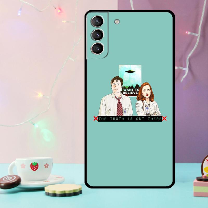 Файлы X Я хочу верить Чехол для телефона Для Samsung Galaxy S24 S25 Ultra S21 S22 S23 Ultra S9 S10 S20 Plus S25 FE Чехол