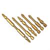 Cross Screwdriver Bits S Alloy Steel Anti Slip Design