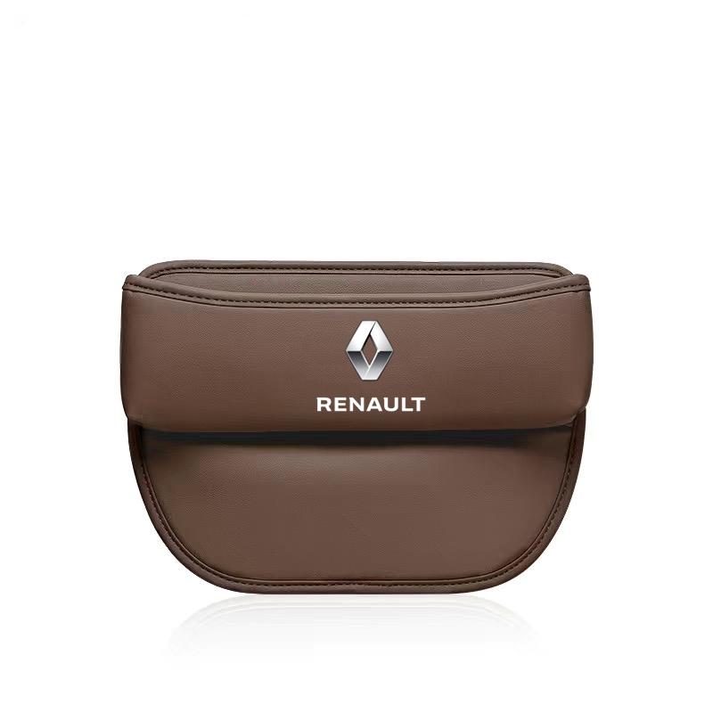 For Renault 2026 New Hub Caps Auto Seat Gap Storage Box Leather Car Seat Organizer Holder For Renault Grand Scenic 4 XMOD Megane