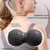 Tpe Yoga Fitness Ball Peanut Roller Double Lacrosse Massage Ball For Deep Tissue Myofascial Release Neck Leg Arm Muscle Relax