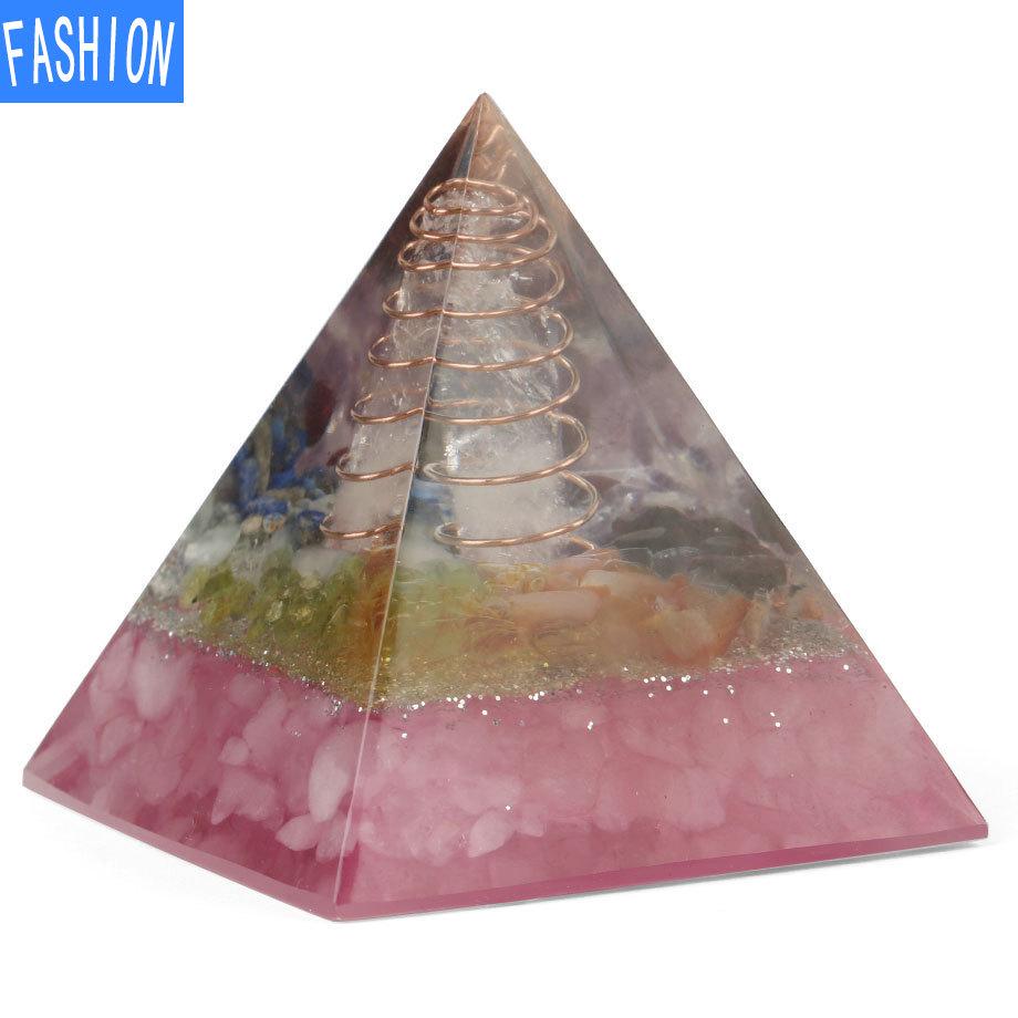 Клейкая смола, кристалл, гравий, камень, спиральная пирамида, маятник, европейский и американский орнамент, орнамент Евгении башни