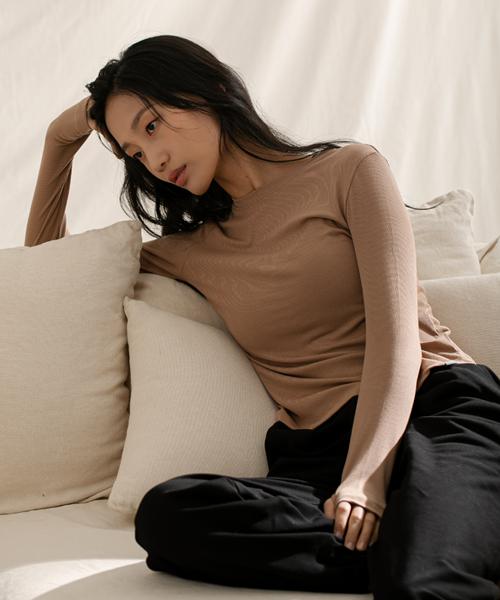 MOREOUT Women'S Yoga Basic Ribbed Slim T-Shirt 3Tt2321