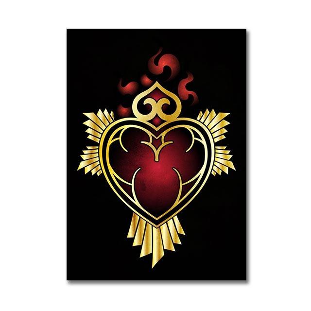 Религиозный художественный постер Гваделупская Дева Мария и Иисус, семейное украшение стены гостиной, масло