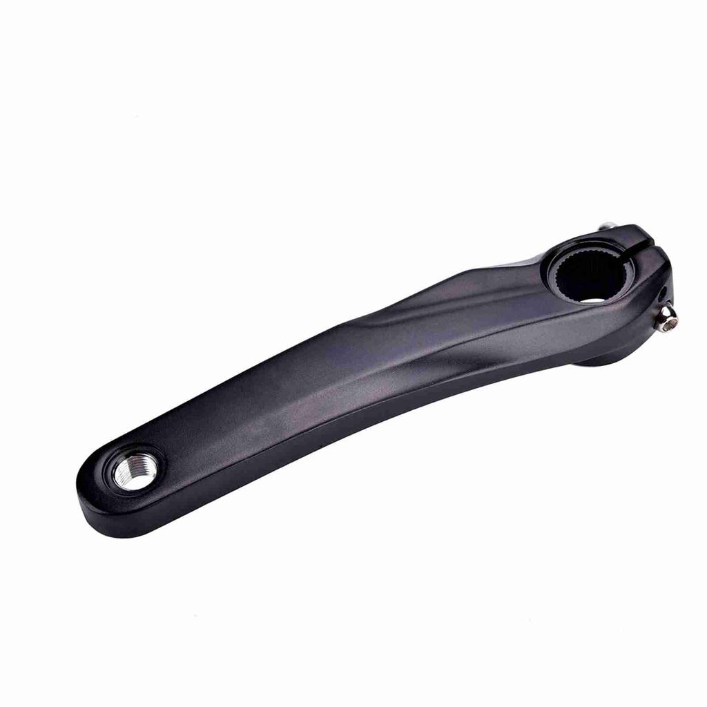 Aluminum Alloy Bike Bicycle Left Crank Arm for 590 610 SLX XT XTR Crankset(Black)
