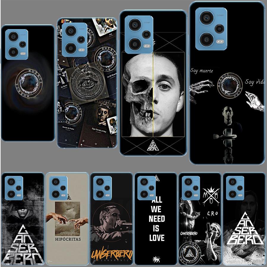 Чехол для телефона Residente Canserbero для Redmi Note 13 12 14 15 Pro Plus 13R 11 11T 11E 11S 10 Pro 10S 9 9S Прозрачный ТПУ Чехол