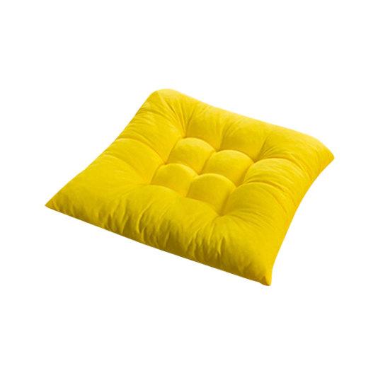 Chair Cushion Solid Color Anti Skid Wear-resistant Breathable Non-Slip Cushion for Home