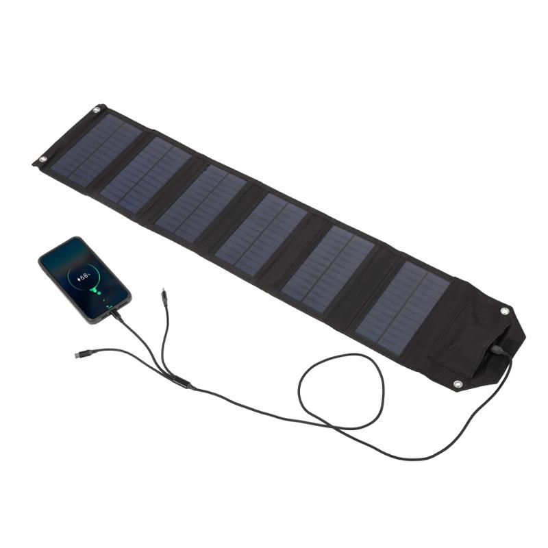 100 Вт 80 Вт 60 Вт Складная USB-солнечная панель Наружное складное солнечное зарядное устройство Power Bank для мобильных устройств Зарядное устройство для телефона для скалолазания, кемпинга, походов