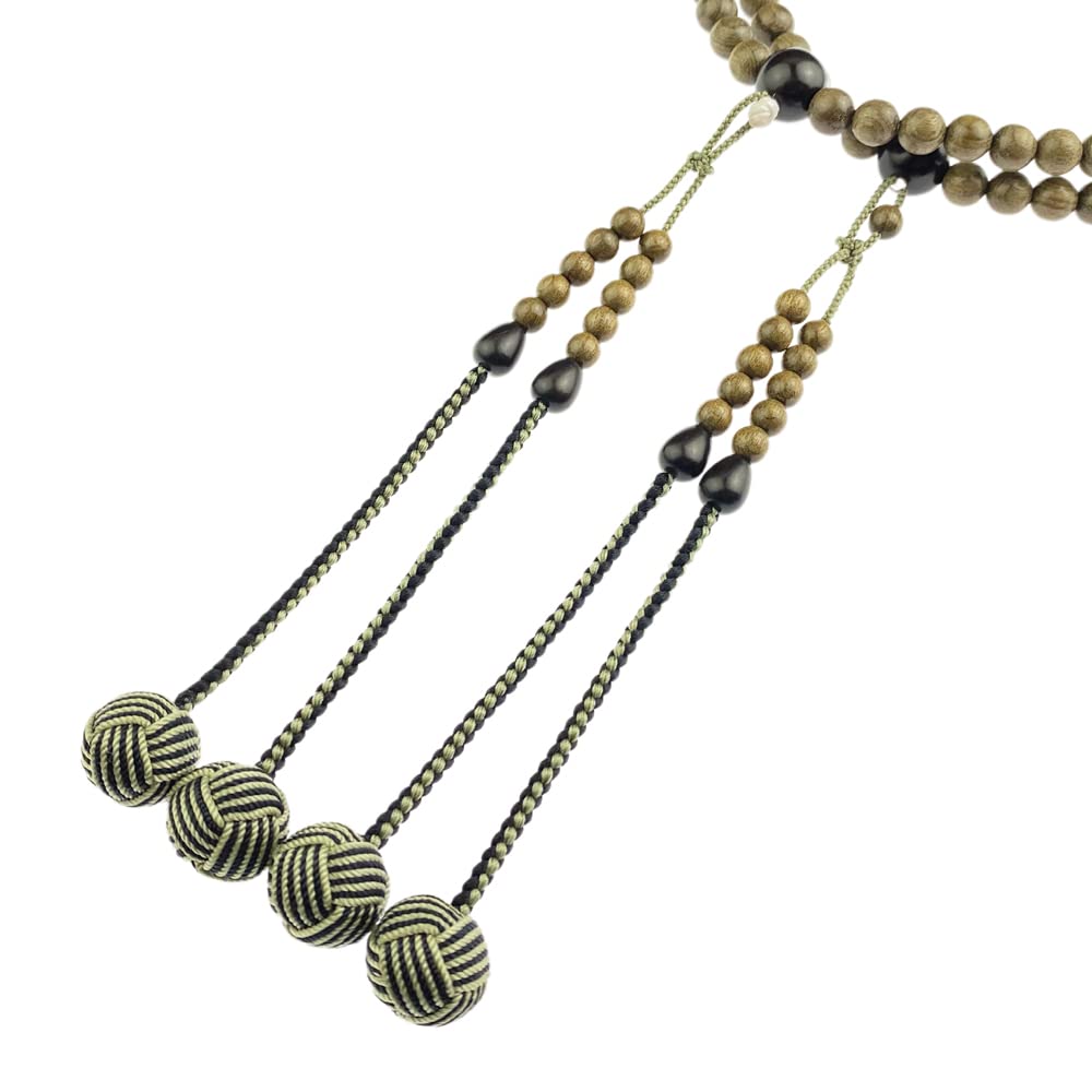 Мёрэнка Сингон секта подлинные четки для натурального дерева 108 разделенных бусин из черного дерева сумка молитва амулет молитва деревянный молитвенный амулет молитва предка