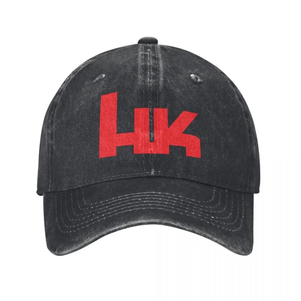 Бейсболка Heckler And Koch No Compromise, состаренная, с эффектом потертости, с застежкой-молнией, унисекс, для активного отдыха, всесезонная, регулируемая посадка, кепка