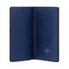 Louis Vuitton Classic Monogram Multifunctional Fashionable Portable Canvas And Leather Card Holder Wallet Men Wallet Navy-Blue M30301