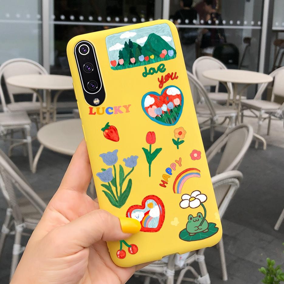 For Xiaomi Mi 9 Lite Case Fashion Candy Patterned Cover For Xiaomi Mi 9 SE 9SE Mi9 Lite Phone Case Soft Fundas Shockproof Bumper