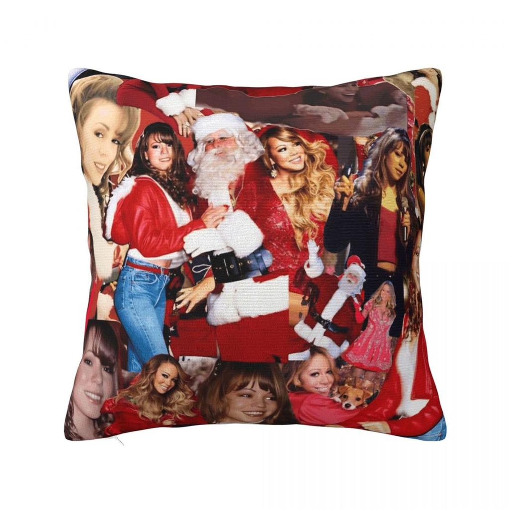 Mariah Carey American Singer Pillow Cover Cushion Cover Soft Graphic Pillow Case Novelty Pillowcases For Sofa Home Decorative