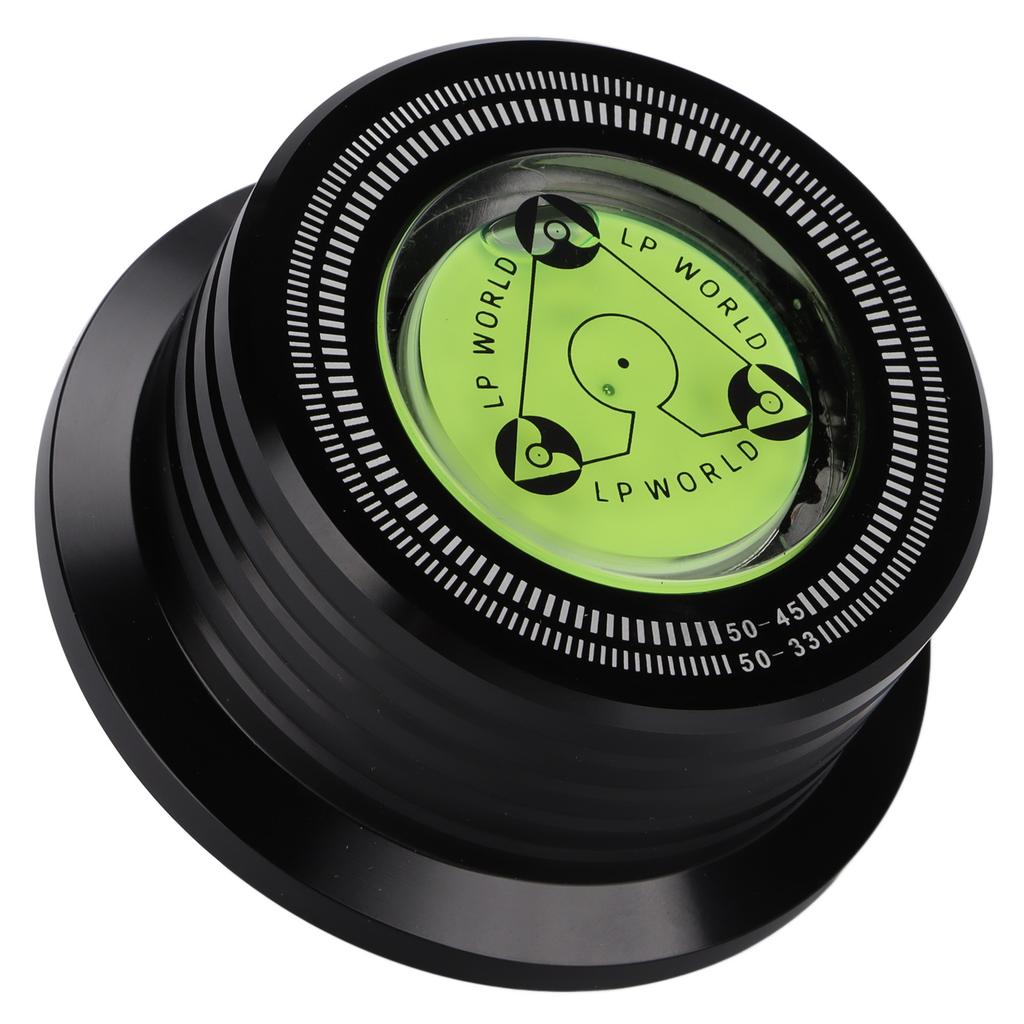 Стабилизатор веса пластинки, алюминиевый зажим для проигрывателя пластинок с пузырьковым выравниванием для проигрывателя пластинок LP