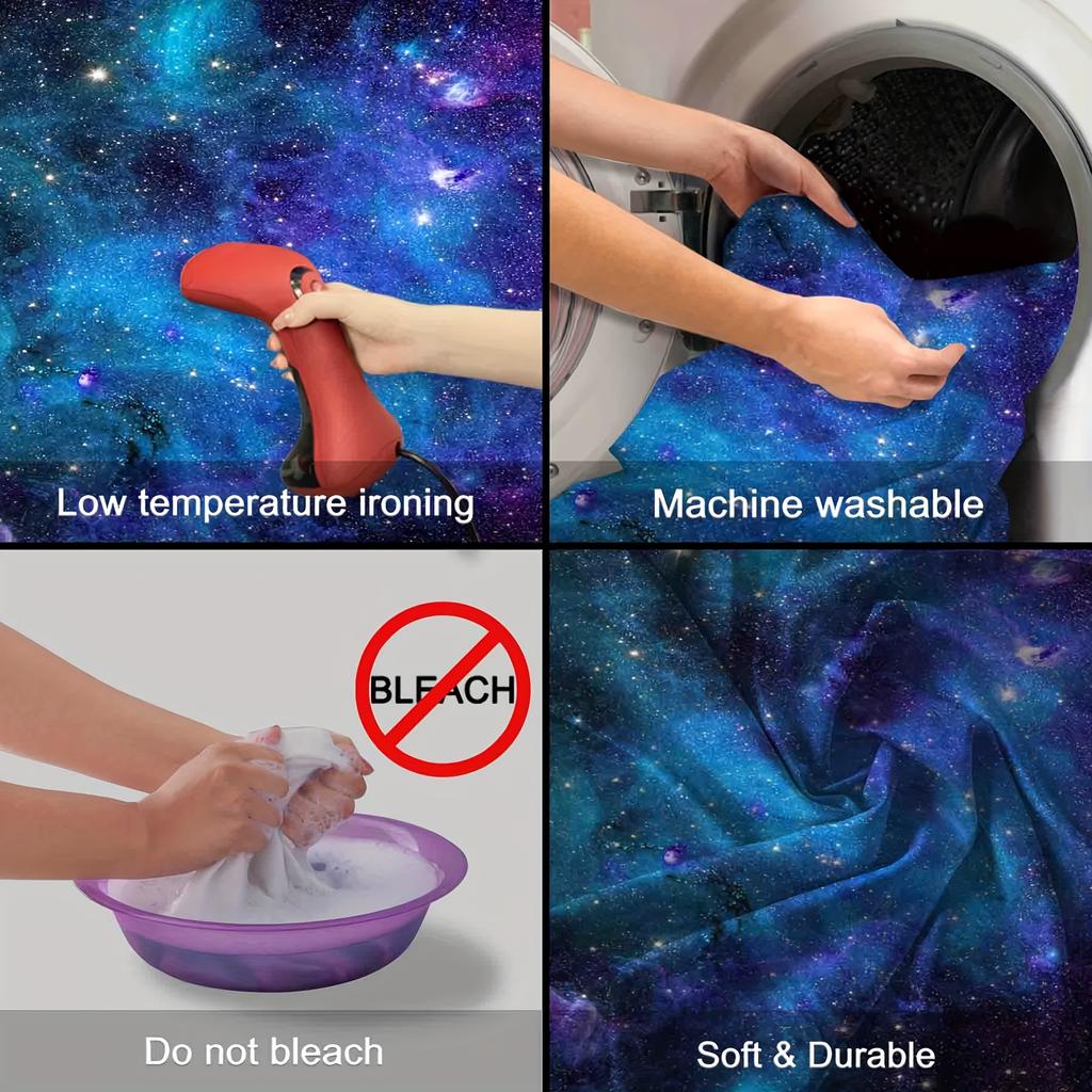 Космос Звездная Галактика полиэстер фон для фотосъемки Космическая планета Галактика вечерние фото фон баннер украшения