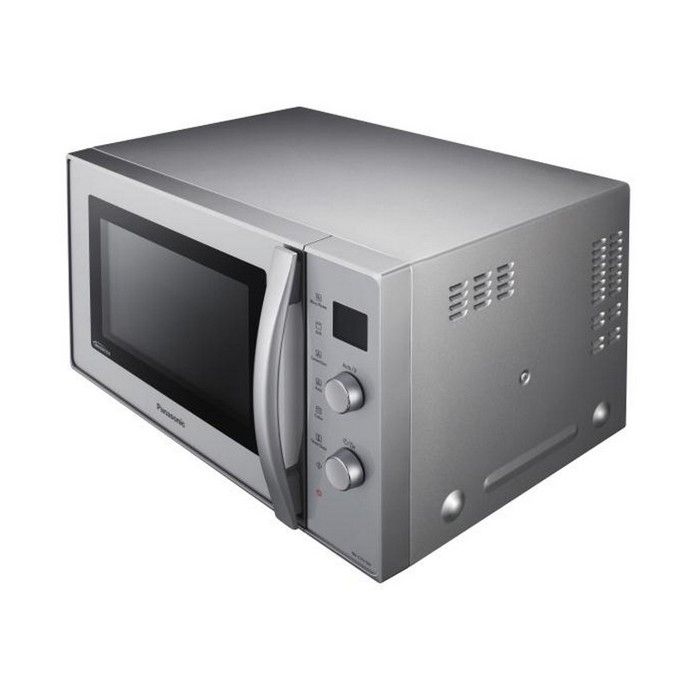 Panasonic Micro-ondes combiné 27l 1000w argent - nncd575mepg