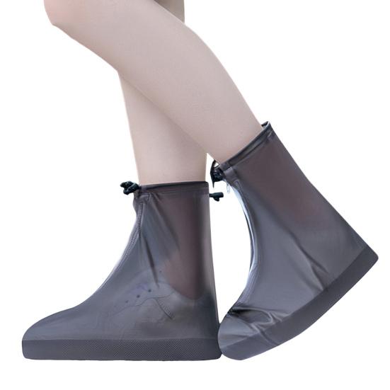 Водонепроницаемые бахилы Многоразовые складные бахилы с молнией во всю длину Нескользящие галоши для мужчин и женщин Активный отдых на свежем воздухе Велоспорт Катание на лыжах