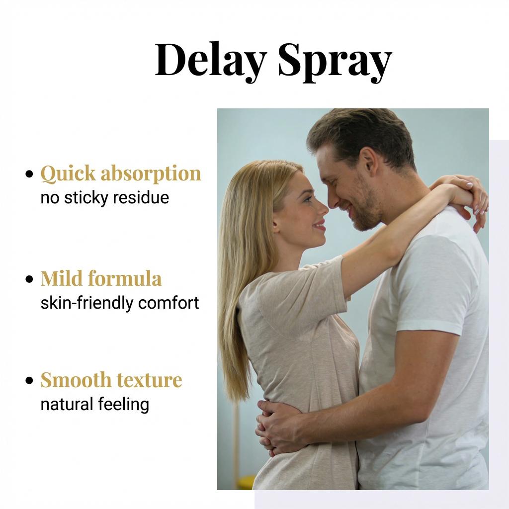 Men's Delay Spray - Prolongs Intercourse, Premature Ejaculation, Men's Delay Spray - Portable Bottle5ml