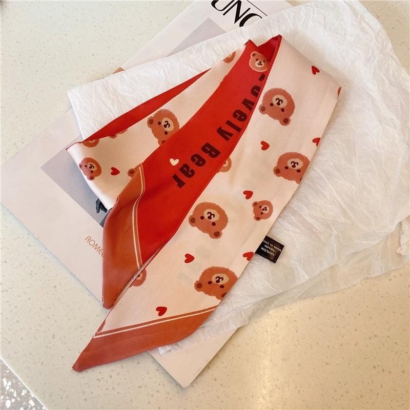 Шелковый шарф Qiandongge, повязка на голову в стиле ретро, завязанный хвост, бант, лента, повязка на голову, повязка на голову Mori Series