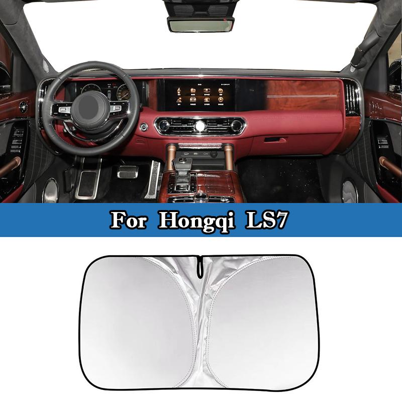 Для Hongqi H5 H6 H9 HS5 E-HS9 HQ9 HS3 HS7 Автомобильный Козырек на Лобовое Стекло Накидка на Переднее Окно Аксессуары для Защиты от УФ Излучения Салона