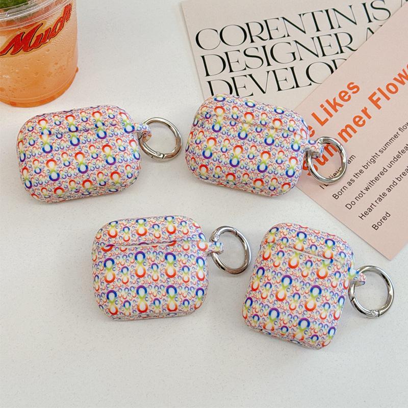 High-End Cow Pattern Protective Case for AirPods 4