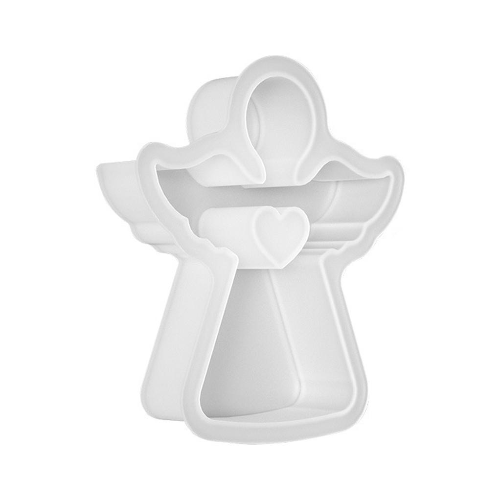 Силиконовые формы для ангелов, форма для подсвечников своими руками, украшение из арома-штукатурки, силиконовые формы для ангелов любви