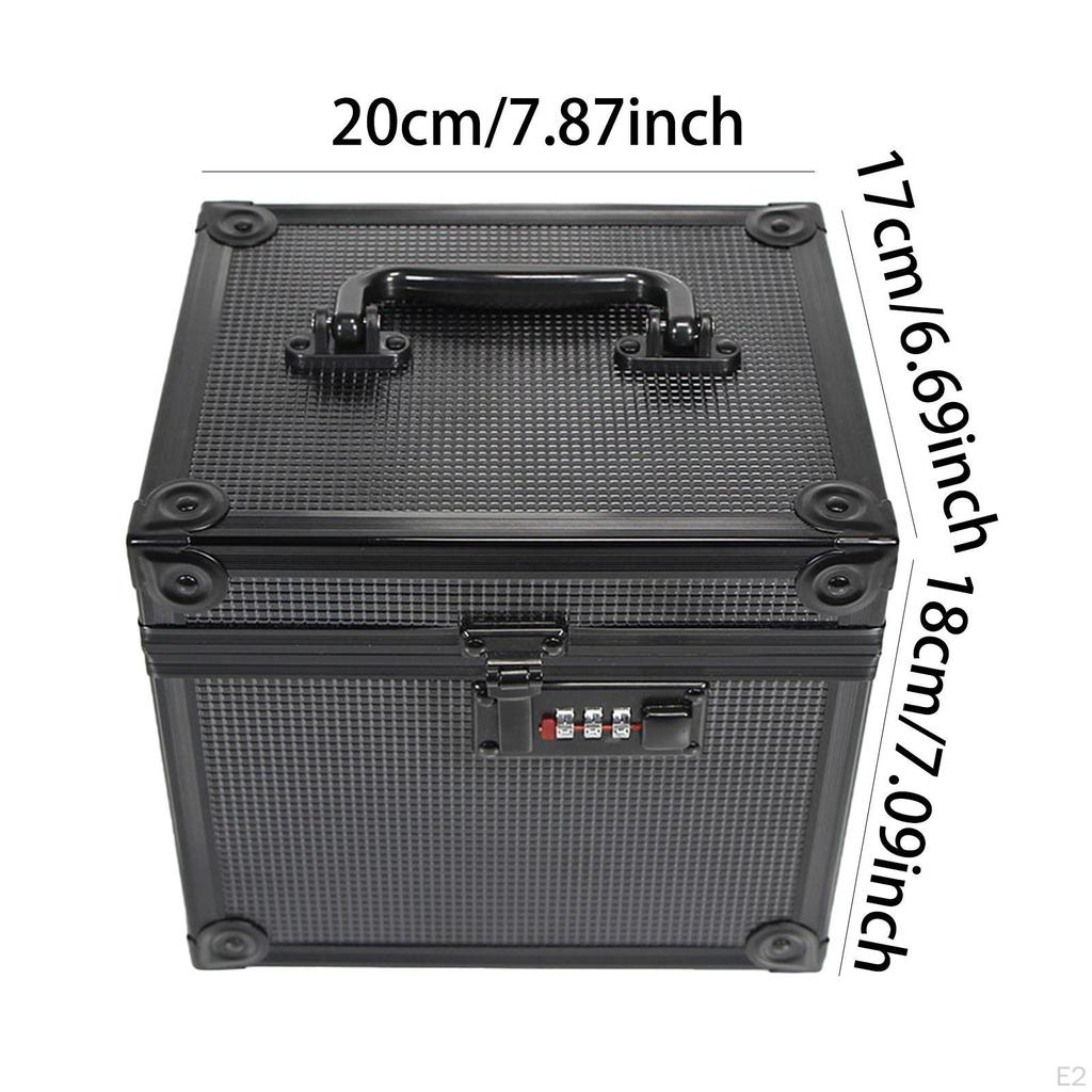 Держатель для карт из алюминиевого сплава, органайзер для торговых карточек с паролем