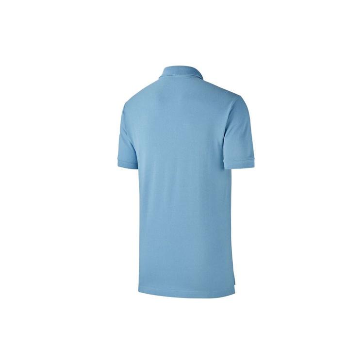 Nike Sportswear lapel Short Sleeve Polo Shirt Blue Men's CJ4457-424