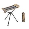 Sethmay Outdoor Chair Footrest Foldable Footrest Compact Footstool 2 In 1 Chair Camping Outdoor Fishing Mountaineering Travel Picnic Storage Bag