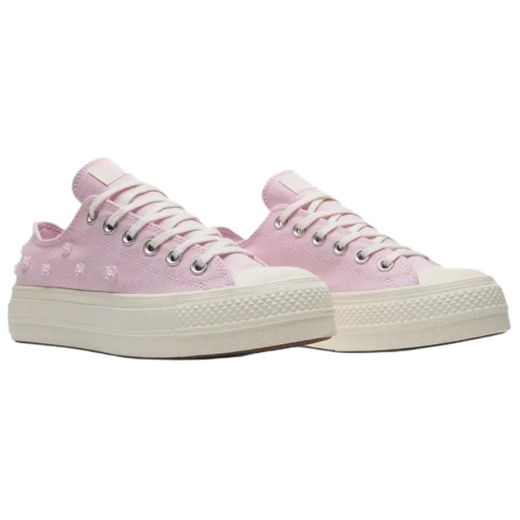 Converse Кеды All Star Lift Classic Удобные Низкие Холщовые Женские Розовые A16108C
