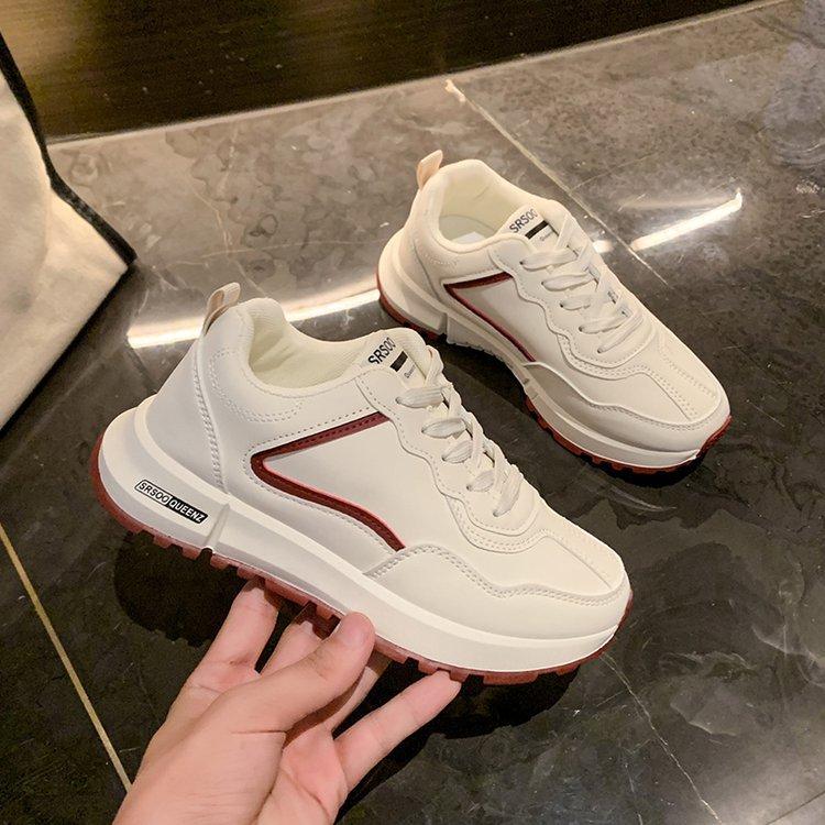 Forrest Gump shoes women's thick sole increases the height of the 2024 spring and autumn new Korean version of the fashion casual running sports sma