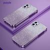 Luxury Gradient Glitter Plating Case For Moto G13 G23 G30 G32 G50 G60 G52 G53 G72 G73 G8 G9 Plus E20 E22 E32 Silicone Back Cover