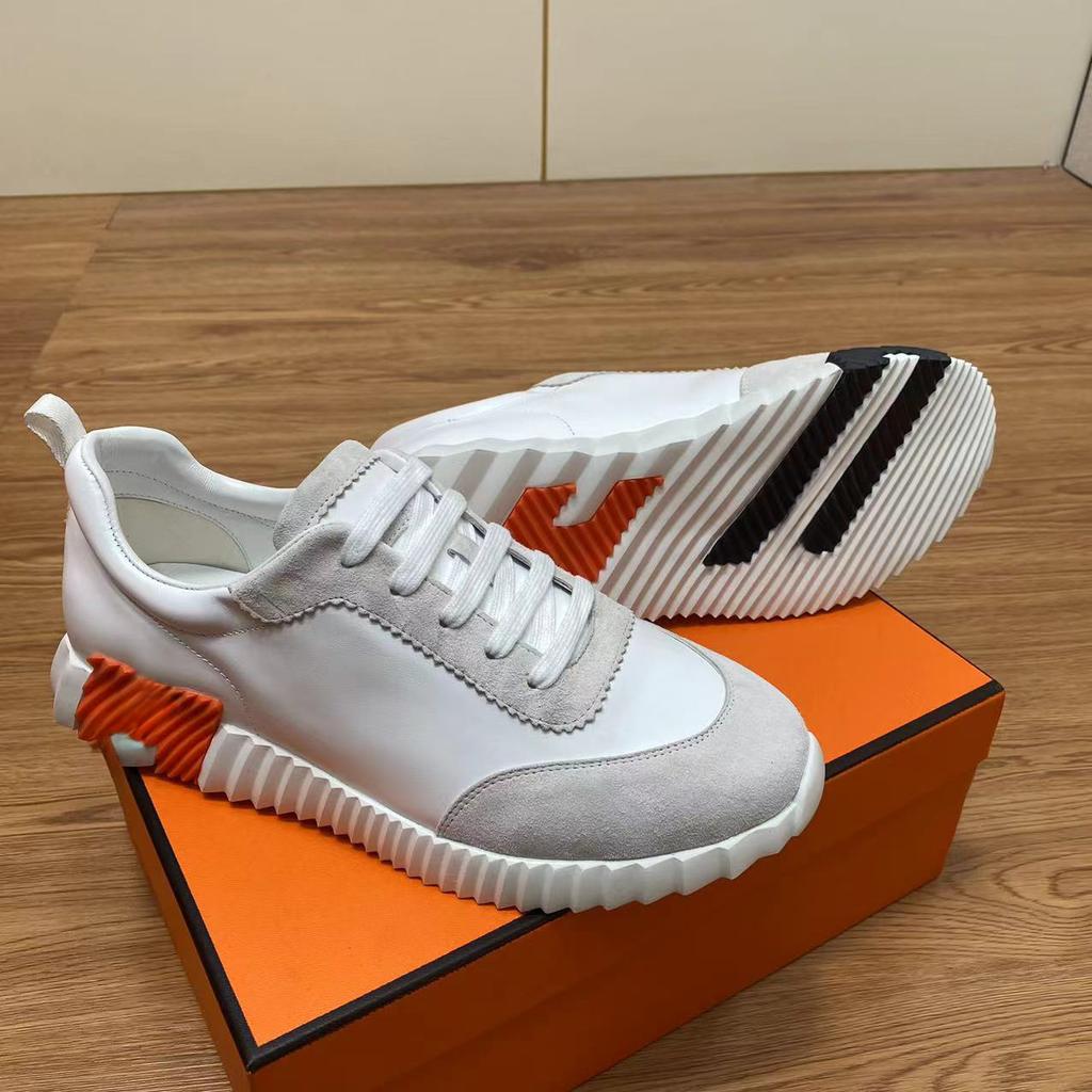 H Home Мужские кожаные повседневные кроссовки Черные Маленькие Белые Туфли Пара Дышащая Сетка Мужская Обувь