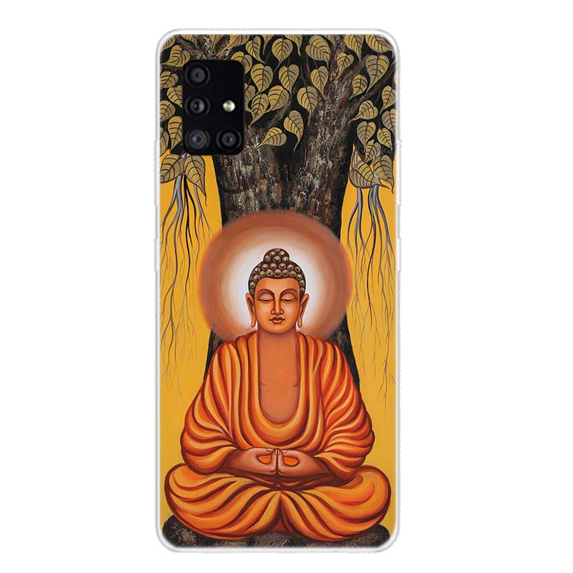 Чехол для телефона с изображением Будды Индии для Samsung Galaxy A50 A70 A40 A30 A20S A10 Note 20 Ultra 10 Lite 9 8 A6 A8 Plus A7 A9 + чехол Cas