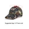 Boy and Girl Summer 3-9 Years Children Mesh Hats Camouflage Cap HipHop Hat Kids Baseball Cap